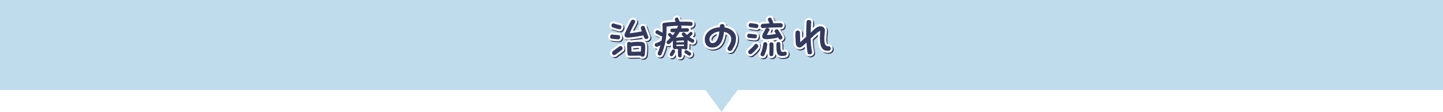 治療の流れ